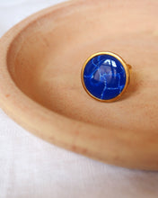 Charger l'image dans la galerie, Bague - Bleu marbré