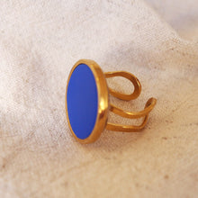 Charger l'image dans la galerie, Bague - Bleu cobalt