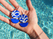 Charger l'image dans la galerie, Les Hâpy - Santorin bleu et blanc