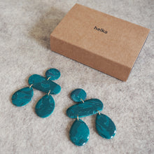 Charger l'image dans la galerie, Les Sia - Vert marbré