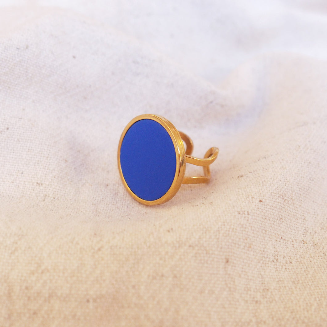 Bague - Bleu cobalt